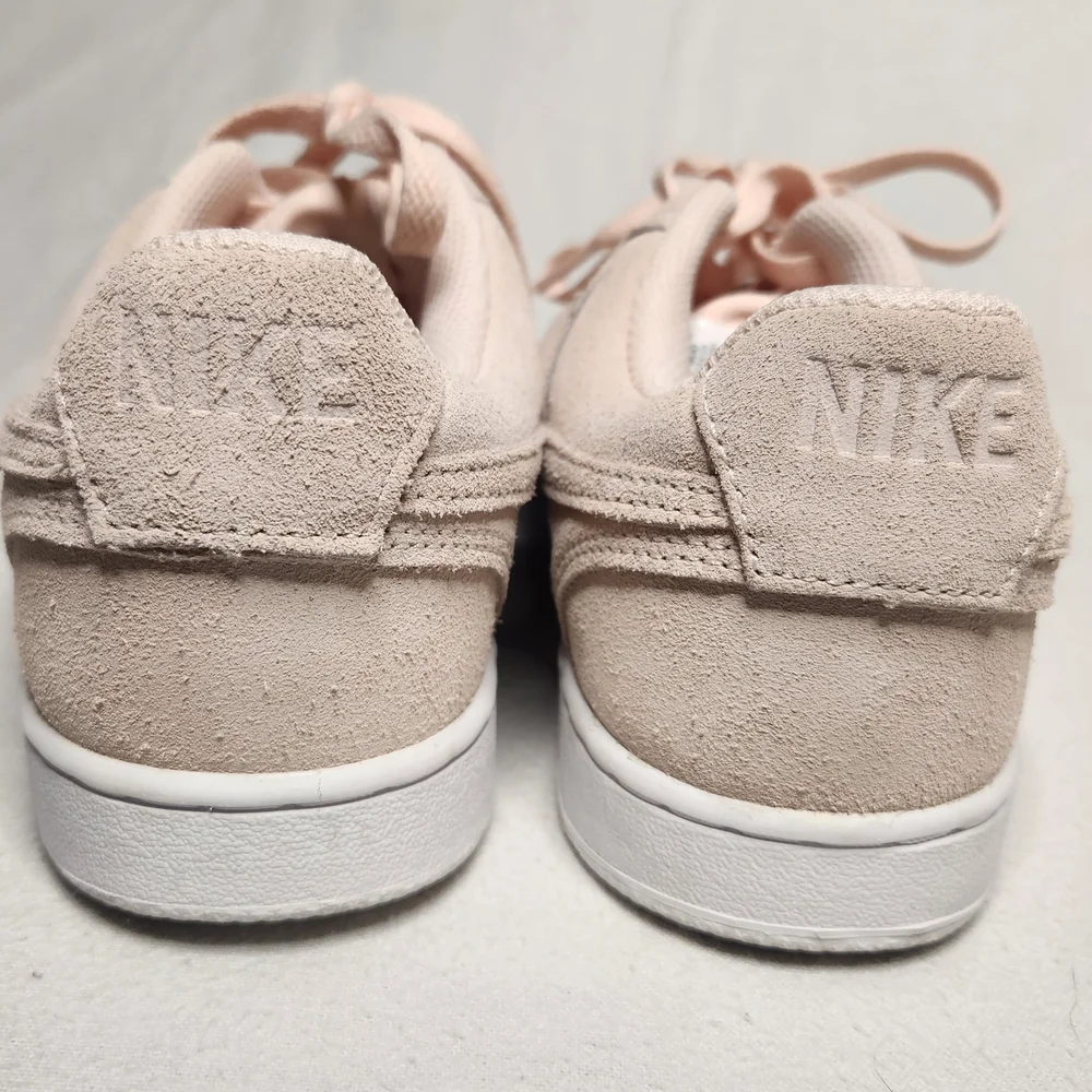 Nike Court Vision Low Orange Pearl Pink And White Size 8 - Picture 4 of 5